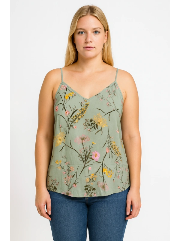 Vero Moda Топ, цвет: зелёный