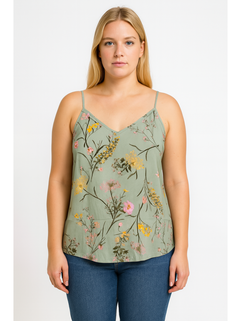 Vero Moda Топ, цвет: зелёный