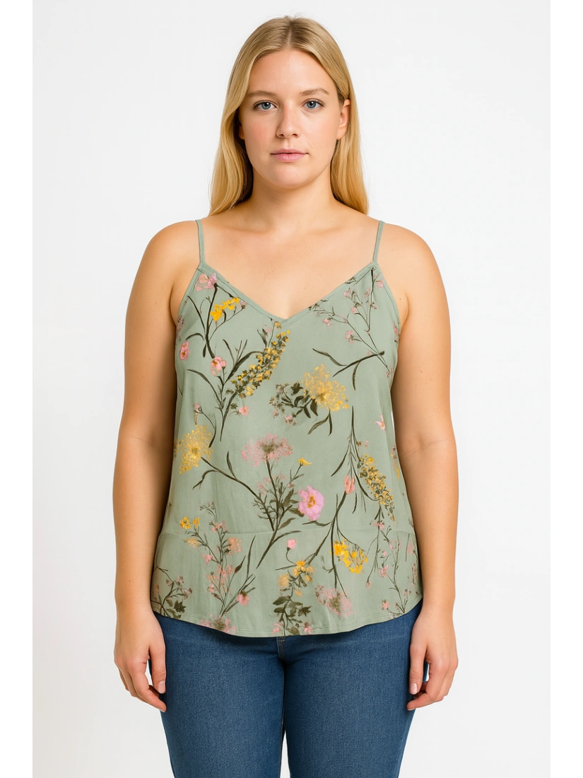 Vero Moda Топ, цвет: зелёный