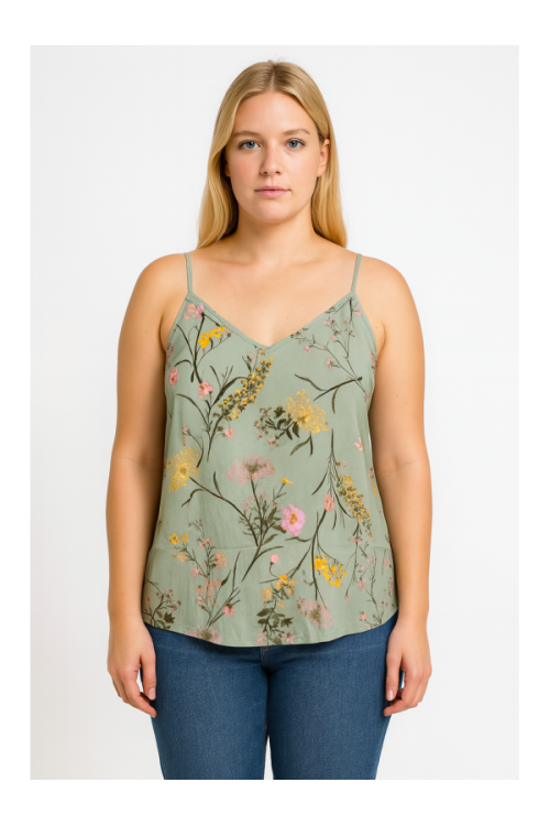 Vero Moda Топ, цвет: зелёный