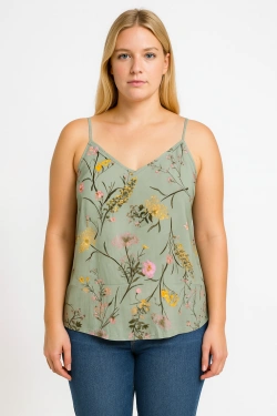 Vero Moda Топ, цвет: зелёный