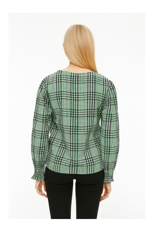 Vero Moda Блузка, цвет: зелёный