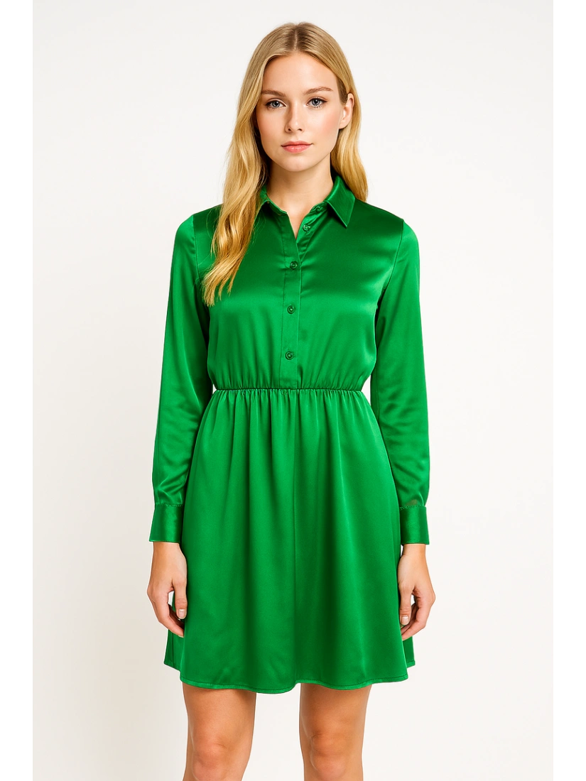 PIECES dress, green