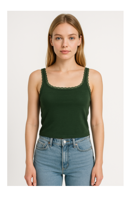 Vero Moda Топ, цвет: зелёный