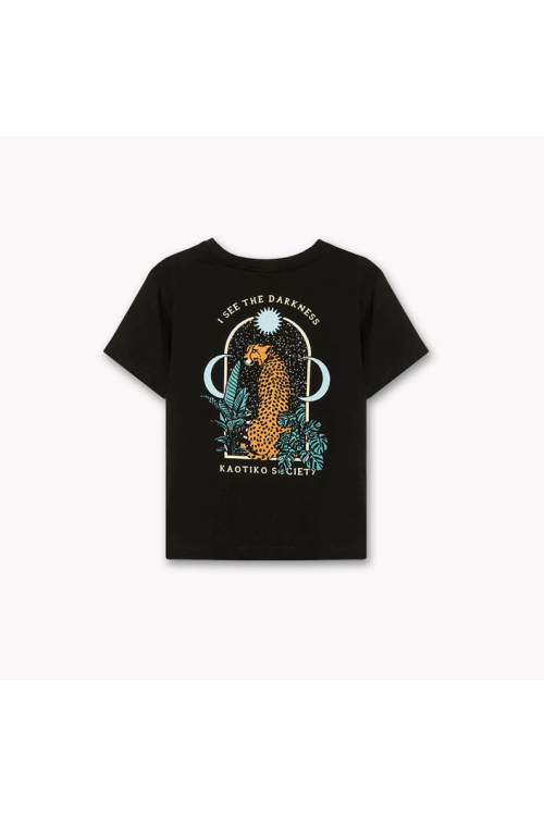 Kaotiko T-särk Leopard Negro, värv: must