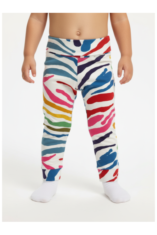 NEVER FULLY Леггинсы Zebra