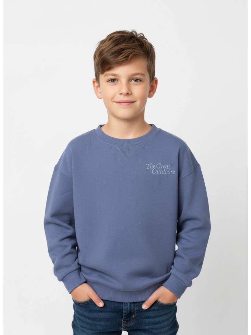 ginatricot Sweatshirt, blue