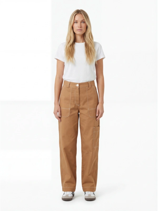 sinsay Pants, camel