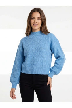 Vila VIIMA TURTLENECK Свитер, цвет: синий