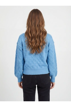 Vila VIIMA TURTLENECK Свитер, цвет: синий