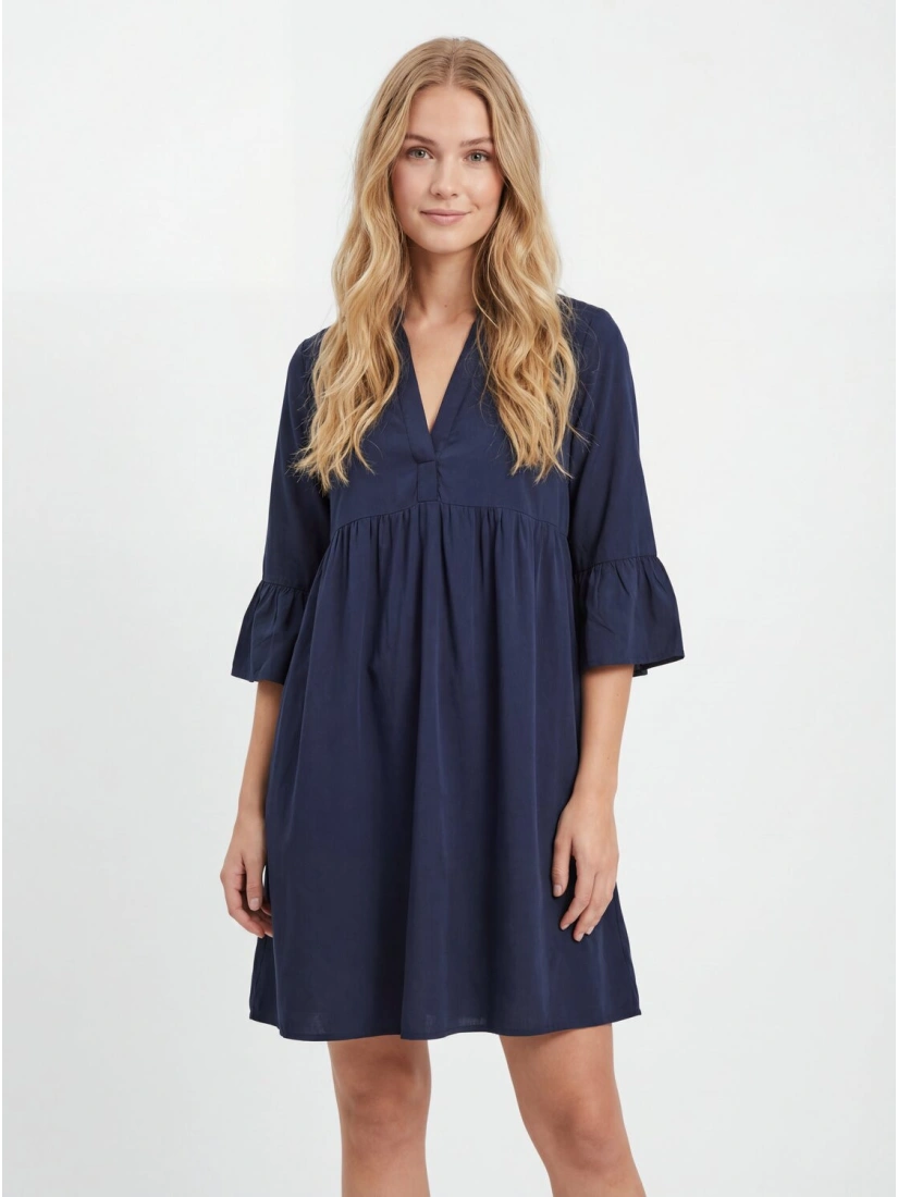 Vero Moda VMELINA Платье, цвет: синий