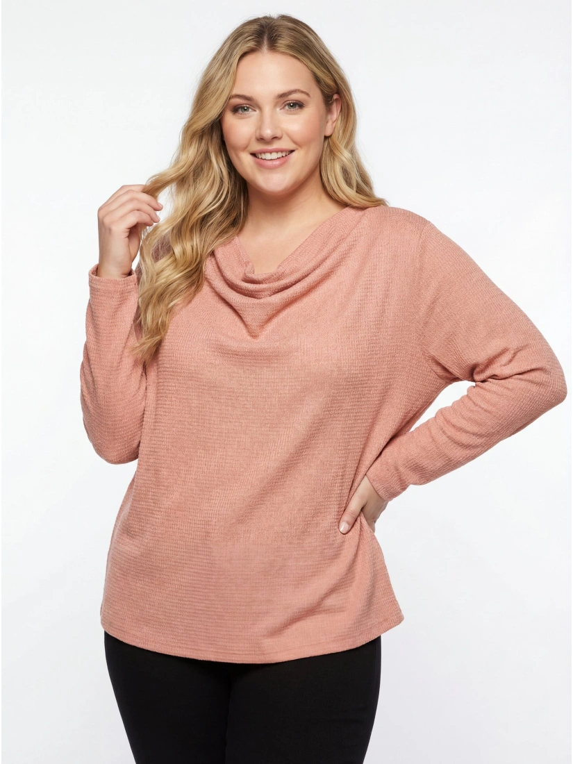 Vero Moda VMVICKIE Топ с длинными рукавами, цвет: розовый