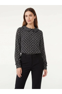 TopShop Блузка, цвет: чёрный