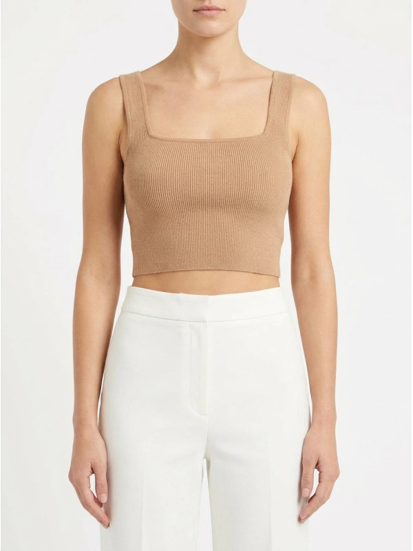 ZIGN Crop top, beige