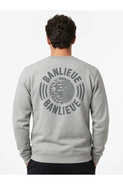banlieue Men's sweater, grey