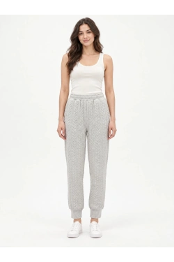PIECES Pants PCKRANCI, grey