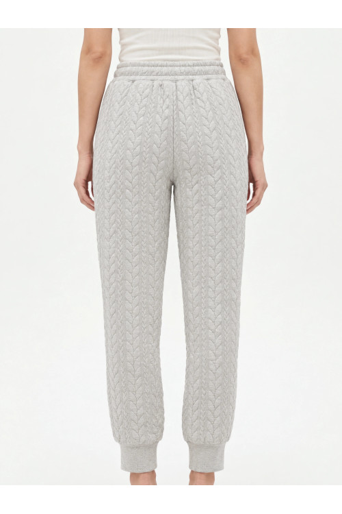 PIECES Pants PCKRANCI, grey