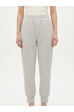 PIECES Pants PCKRANCI, grey