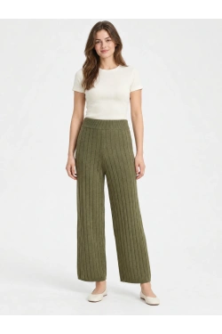 PIECES Pants PCKANIKA, green