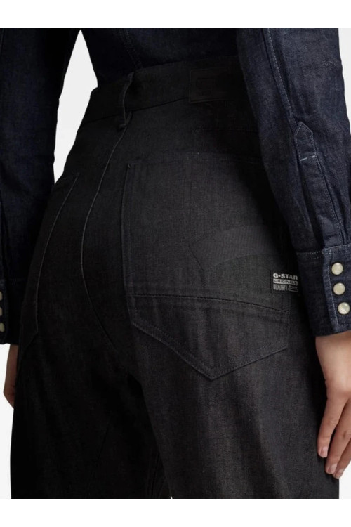 G-STAR RAW Jeans C-STAQ 3D BOYFREND CROP 28/34, black