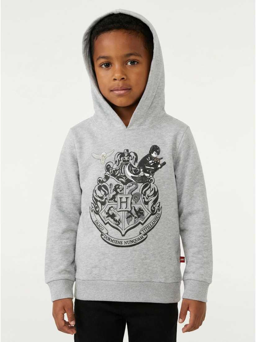 KABOOKI Harry Potter Boys long-sleeve shirt, Grey