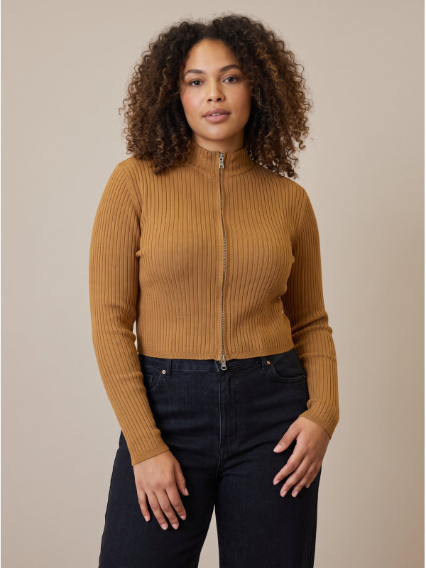 ONLRIE MEDDI ZL L/S ZIPPER Sweater