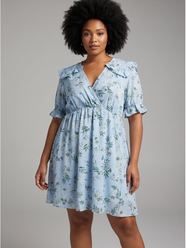 VIGLITSY S/S COLLAR Dress