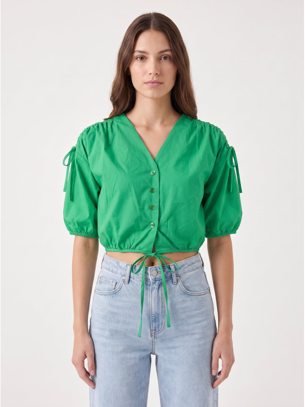 CORBETTA V28 VERDE FELCE Blouse