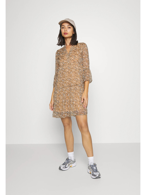 VMKAY 3/4 SHORT WVN RPT GA TALL Dress