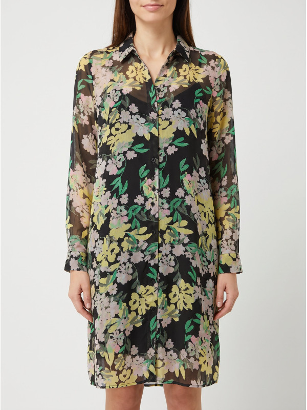 VMCHI LS V-NECK SHIRT WVN GA PETIT Dress