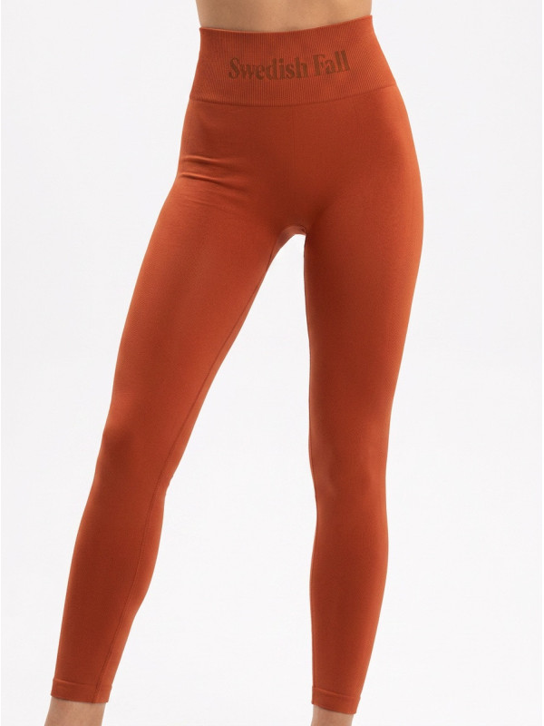 Copper Flow Cut-Out Leggings