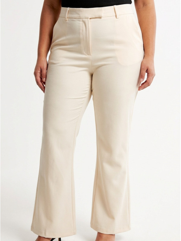 Printed Flared High Waist Pants