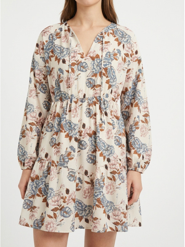 ONLVICTORIA L/S V-NECK Dress