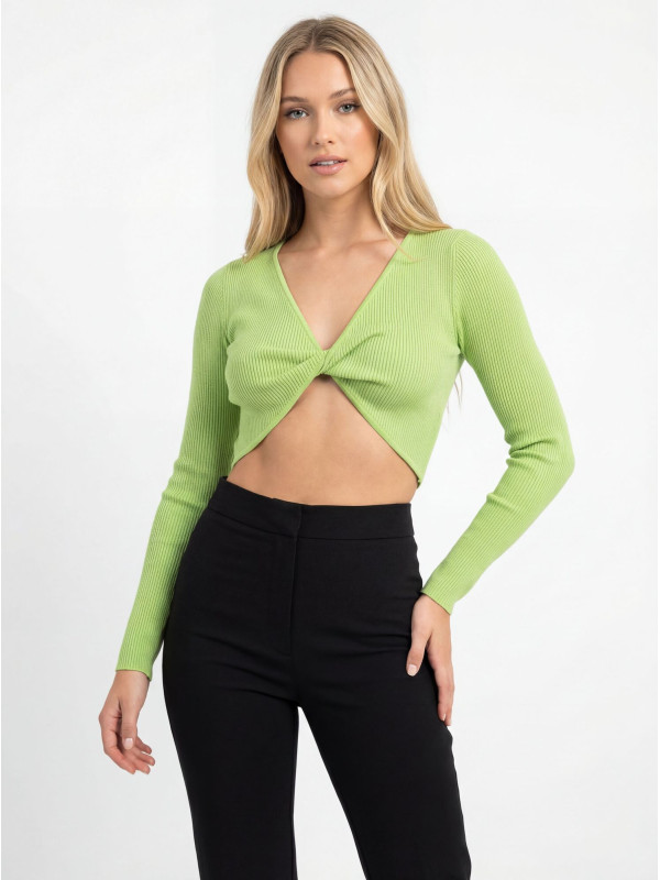 Long-sleeved top