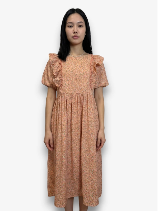 JDYEVELYN S/S FRILL Dress